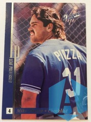 1996 Leaf Preferred MIKE PIAZZA Los Angeles Dodgers Checklist 150